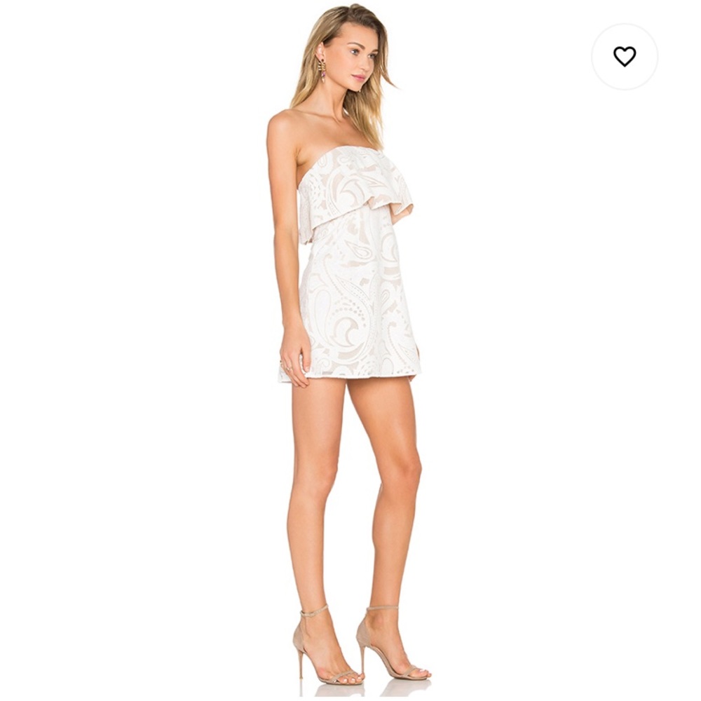 BCBGMAXAZRIA - White lace dress